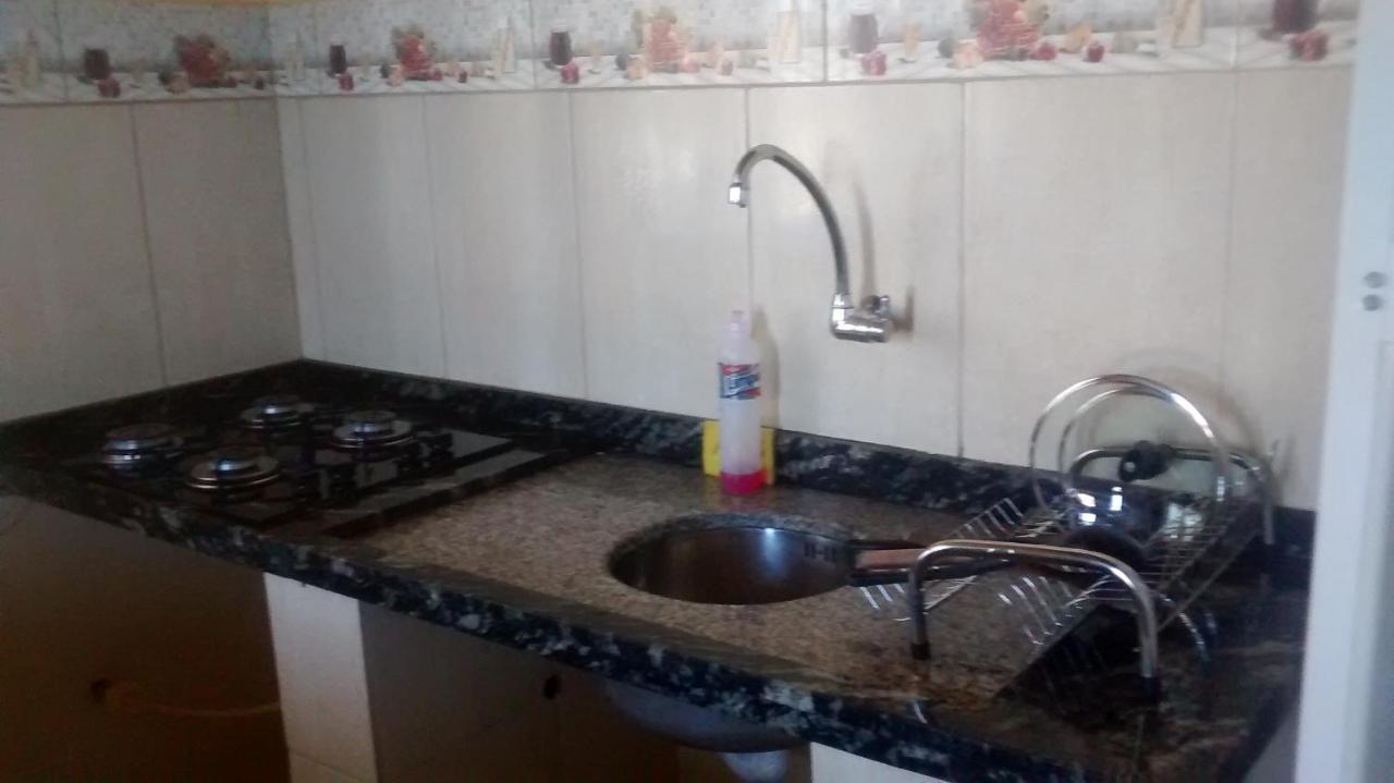 Chale No Condominio Verde Mar Na Praia Da Cocanha Caraguatatuba Bagian luar foto