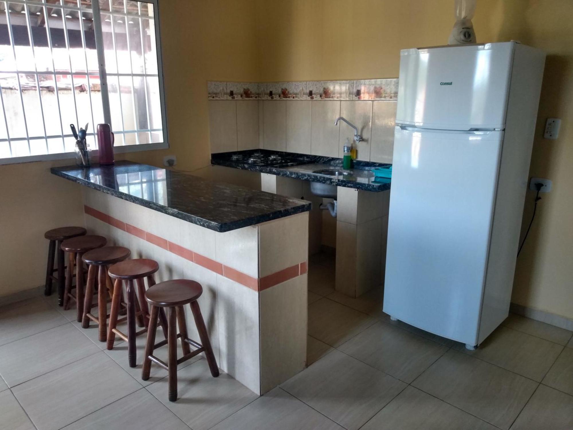 Chale No Condominio Verde Mar Na Praia Da Cocanha Caraguatatuba Bagian luar foto